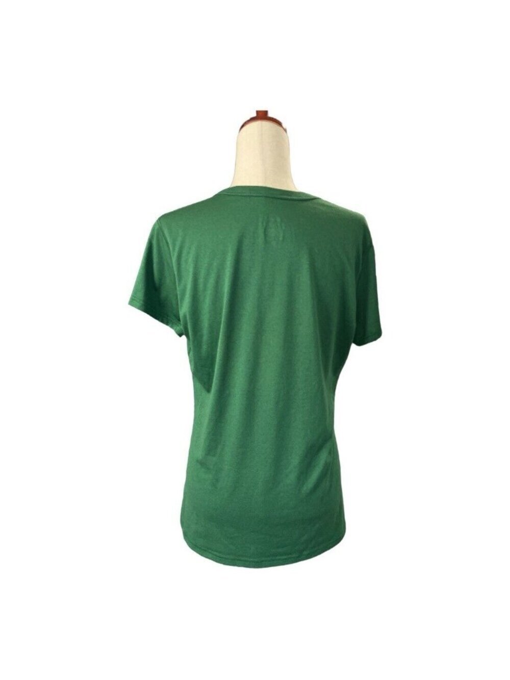 Nike Womens Dri-Fit College Lacrosse Shirt~Size Large~Green White Tee   L12 08 - Picture 5 of 11